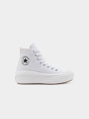 Womens Converse All Star Move Platform White/Natural Ivory Sneakers