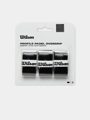 Wilson Black Profile Overgrip Padel
