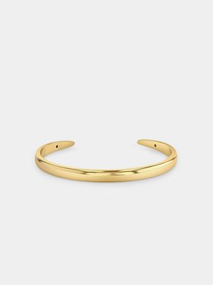 18ct Rose Gold Plated Women’s Open Horn Bangle