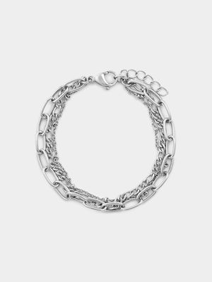 Stainless Steel Layer Chain Bracelet