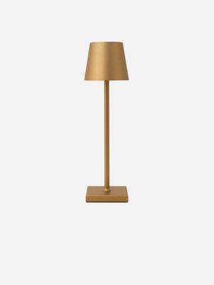 Rechargeable Table Lamp Gold 38cm