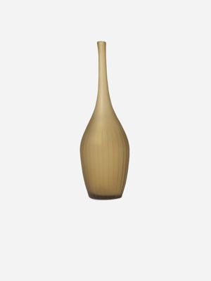 Elongated Neck Vase Medium Glass 50.5 x 16cm