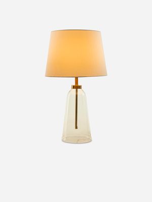 Lamp Set Elegant Glass 59cm
