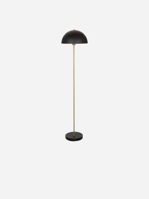 Ribbed Dome Shade Floor Lamp 152cm