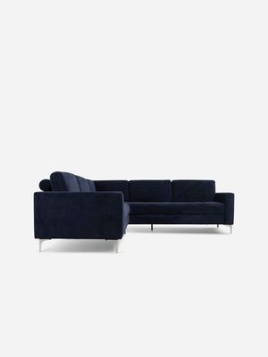 Harvard Navy Corner Couch