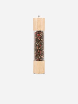 bamboo mixed peppercorn filled grinder 30cm