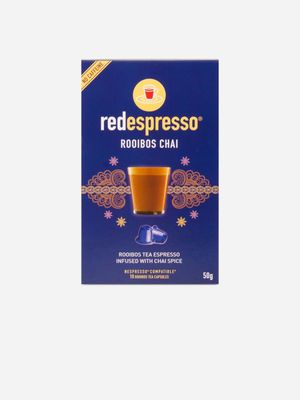 red espresso  rooibos capsules chai