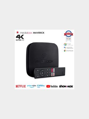 Mediabox Maverick 4K HD (Netflix and Google Certified)