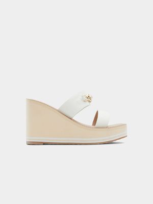 Women's ALDO White Casual Sandals