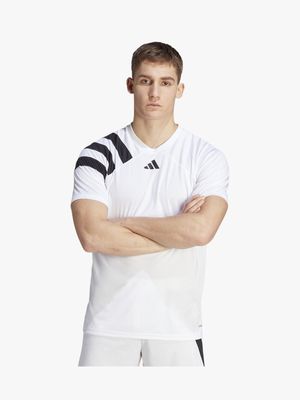 Mens adidas Fortore23 White Jersey