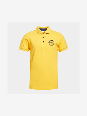 Younger Boy's Yellow Golfer