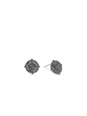 Sterling Silver & Marcasite Women’s Stud Earrings