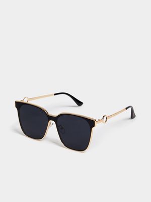Luella Metal Plate Lens Sunglasses