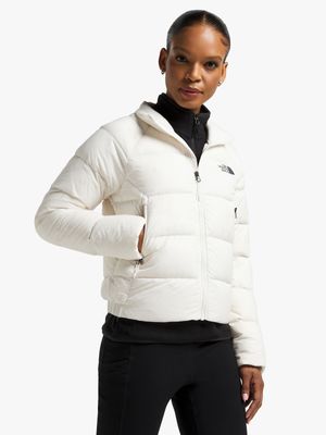 Womens The North Face Hyalite Down White Puffer Jacket