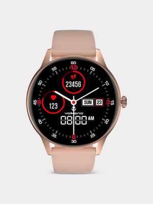 Volkano Fit Soul Series Pink Silicone Smart Watch