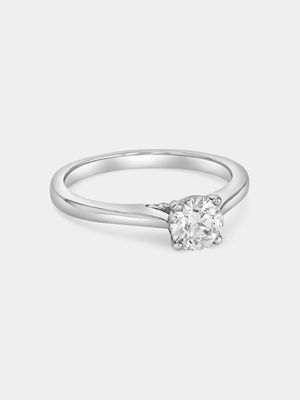 White Gold 0.7ct Lab Grown Diamond Solitaire Ring