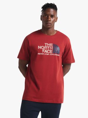 Mens The North Face Rust Tee