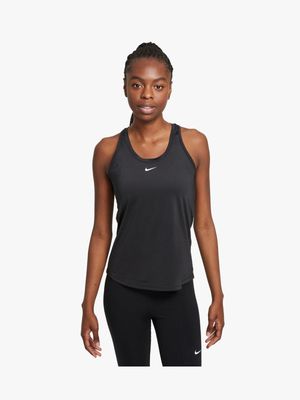 Womens Nike Dri-Fit Black Slim Fit Tank Top