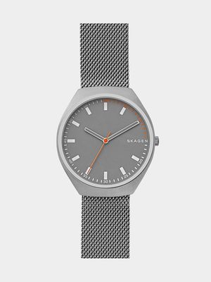 Skagen Men's Grenen Titanium & Stainless Steel Mesh Watch
