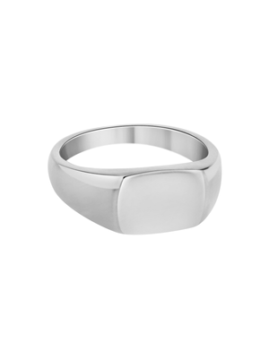 Sterling Silver Rectangular Signet Ring