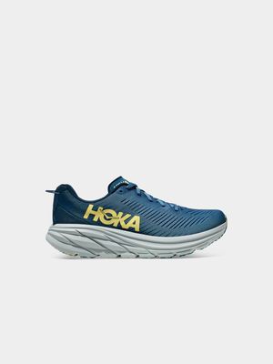 Mens Hoka Blue/Gold Rincon 3 Shoes