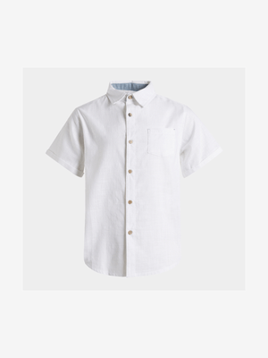 Younger Boy's White Shirt