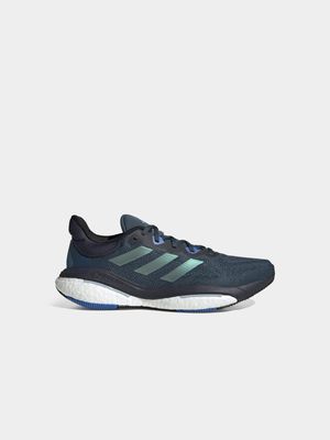 Mens adidas Solarglide 6 Blue/Silver Running Shoes