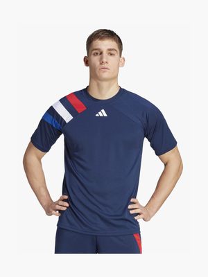 Mens adidas Fortore23 Navy Jersey