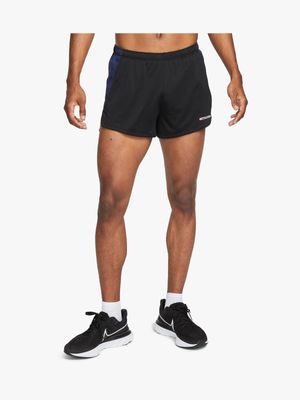 Mens Nike Dri-Fit Track Club 3-In-1 Black Running Shorts