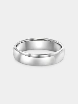 Sterling Silver Men's 5mm Wediing Band