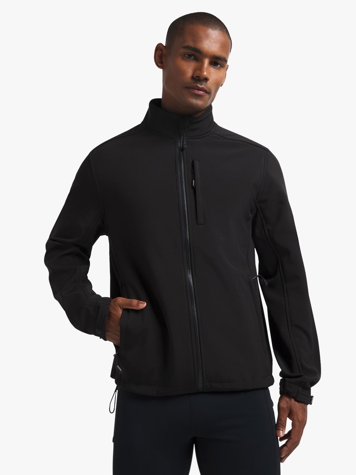 Mens TS Dri-Tech Black Softshell Jacket - Bash.com