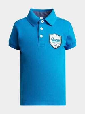 Younger Boy's Blue Golfer