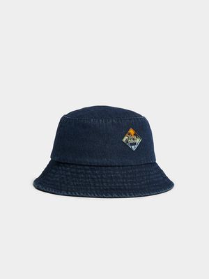 Boy's Denim Bucket Hat