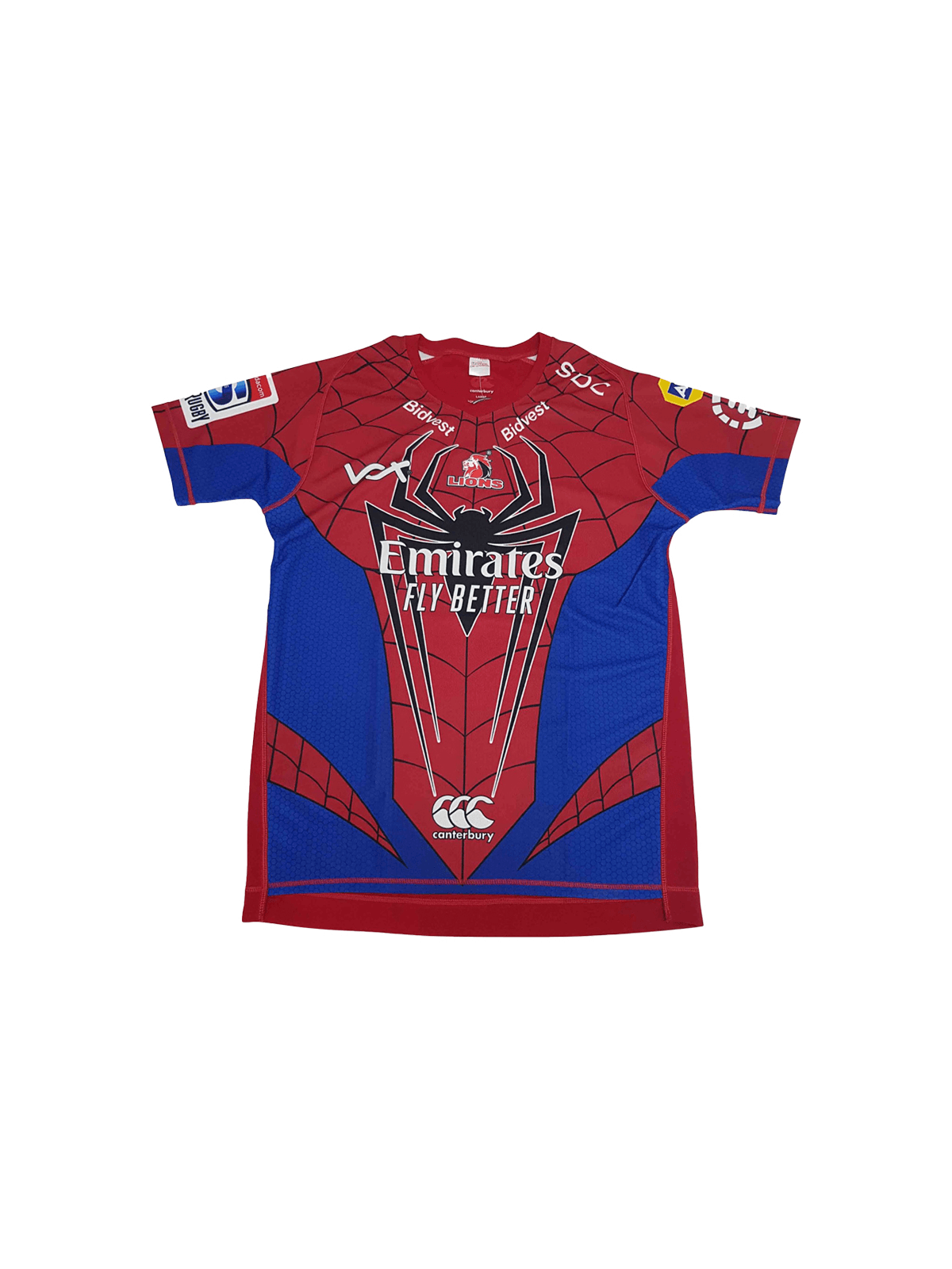 Emirates Lions Rugby Jersey Spiderman New Lions Rugby Jersey 2020