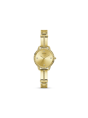 Guess Women's Bellini Gold Toned Bracelet Watch