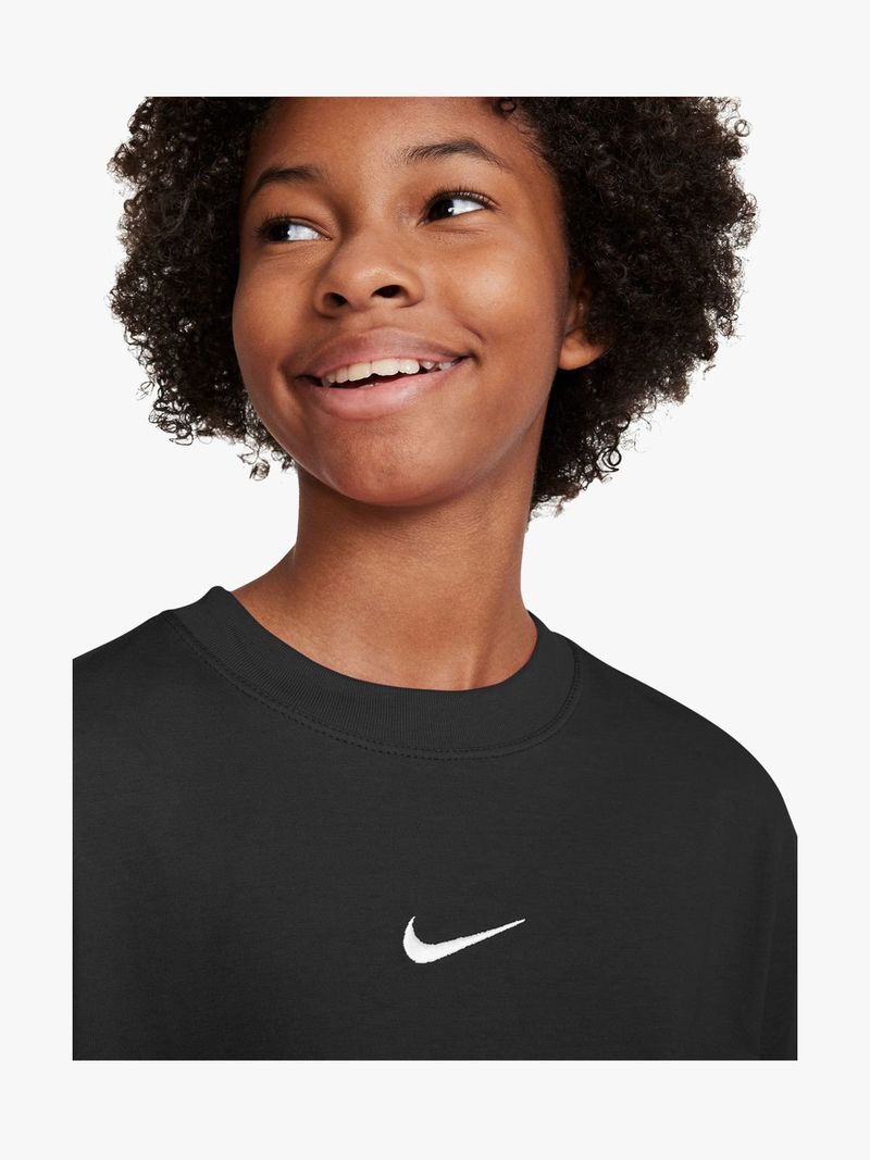 Boys Nike Sportswear Black Top - Bash.com