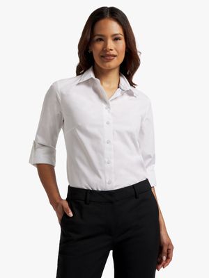 Women's Pringle White Sapphire Shirt