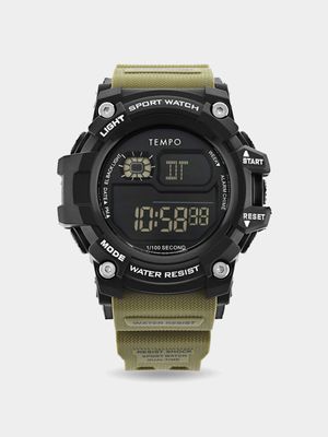 Tempo Men's Digital Watch