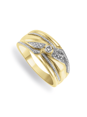 Yellow Gold & Diamond Women's Gwen Ring