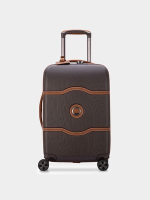 Delsey Chatelet Air 2.0 55cm Chocolate 4Dw Cabin Trolley Case