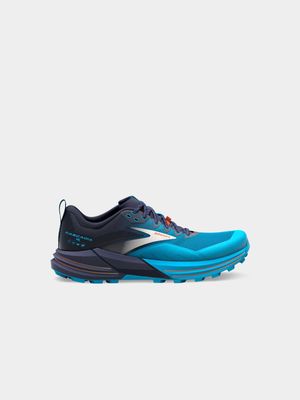 Mens Brooks Cascadia16 Blue/Black Running Shoes