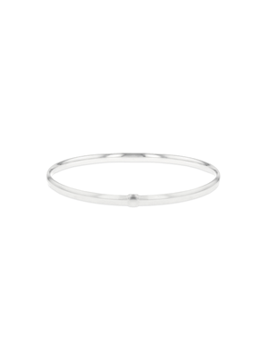 Sterling Silver Women's Comfort Fit Bangle