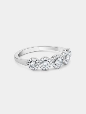 White Gold 0.50ct Diamond Infinity Women’s Ring