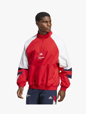 Men's adidas Arsenal Icon 23 Red/White Jacket