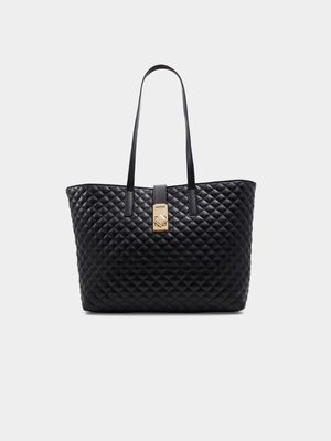 Women's ALDO Black Tote Bag