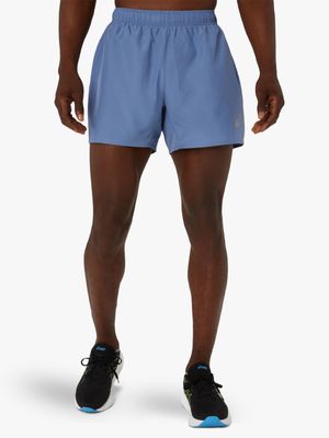 Mens Asics Core 5 Inch Blue Shorts