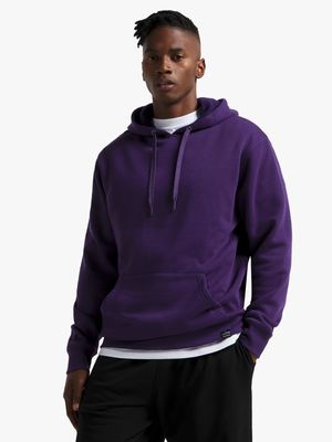 Mens TS Dynamic Fleece Purple Hoody