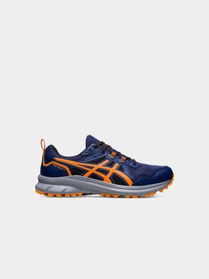 Mens Asics Gel-Trail Scout 3 Deep Ocean/Bright Orange Running Shoes