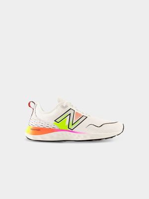 Men's New Balance Fresh Foam SPT V4 White/Neon Shoes