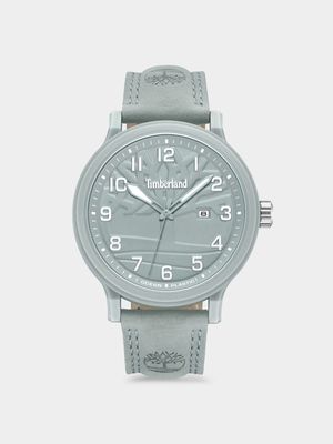 Timberland Driscoll Grey Leather Watch